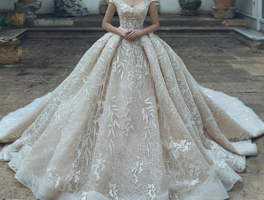 زیباترین لباس عروس دنیا