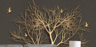 تاثیر کاغذدیواری برای خانه کوچک