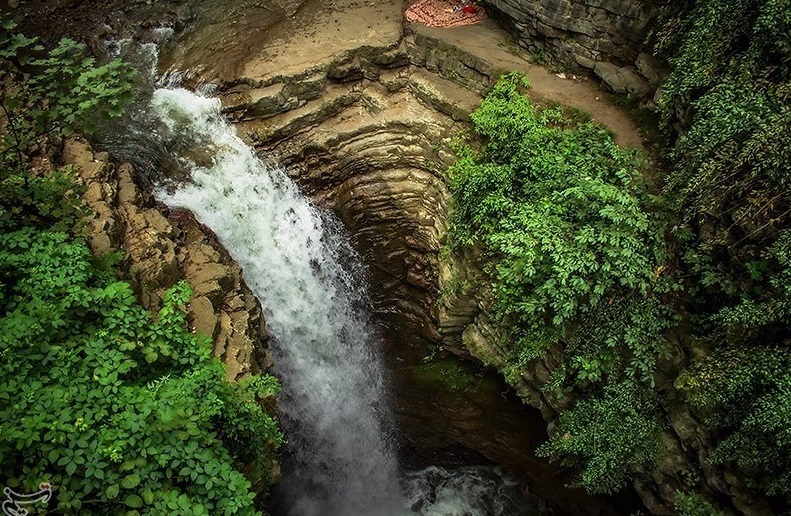 آبشار ویسادار - جاهای دیدنی گیلان