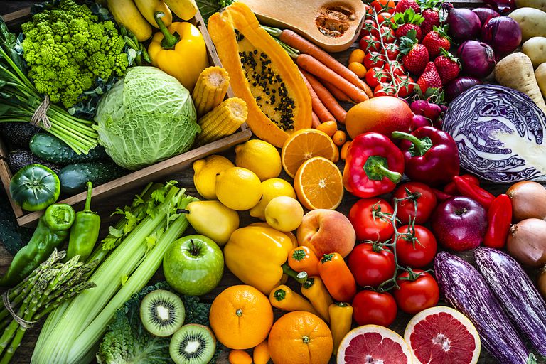 میوه و سبزیجات تازه - فواید گیاه خواری