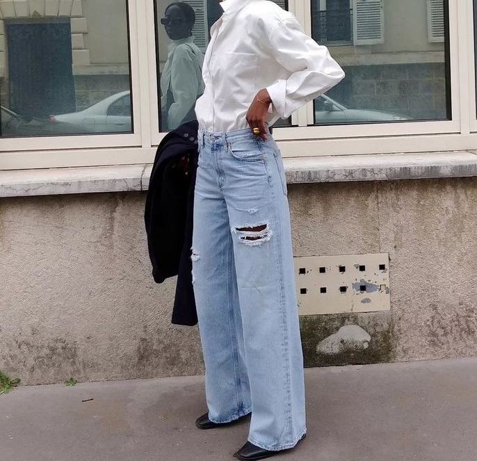 شلوار جین بلند - جدید ترین مدل شلوار لی