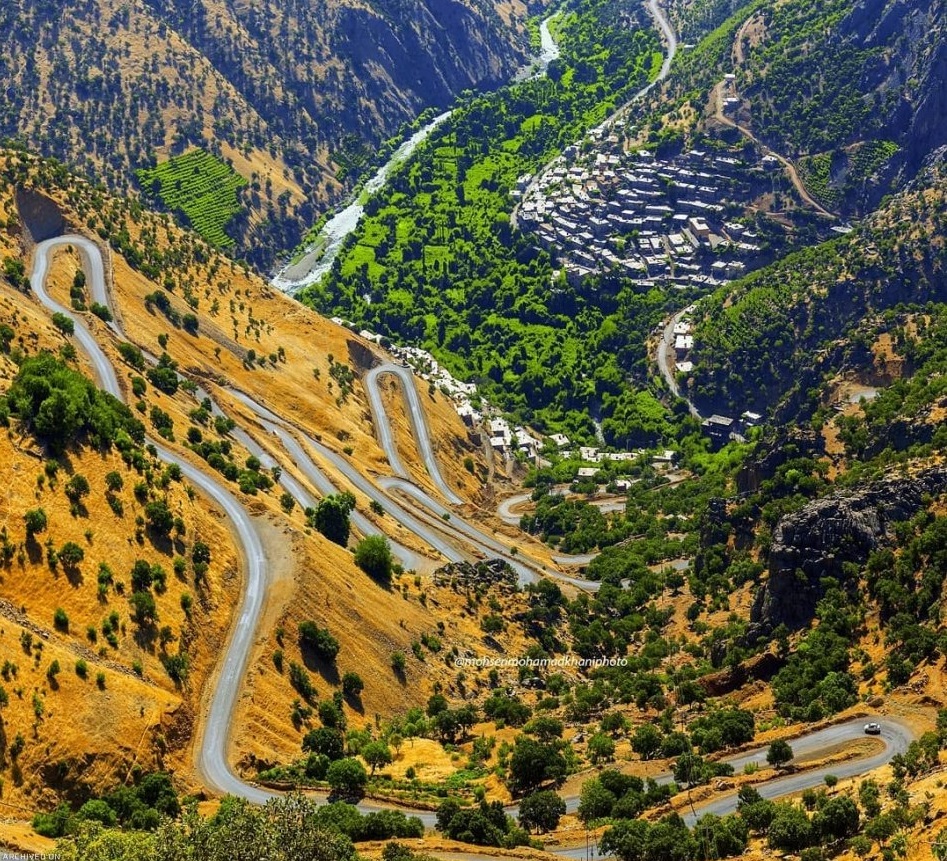 جاده اورامان - زیباترین جاده های ایران