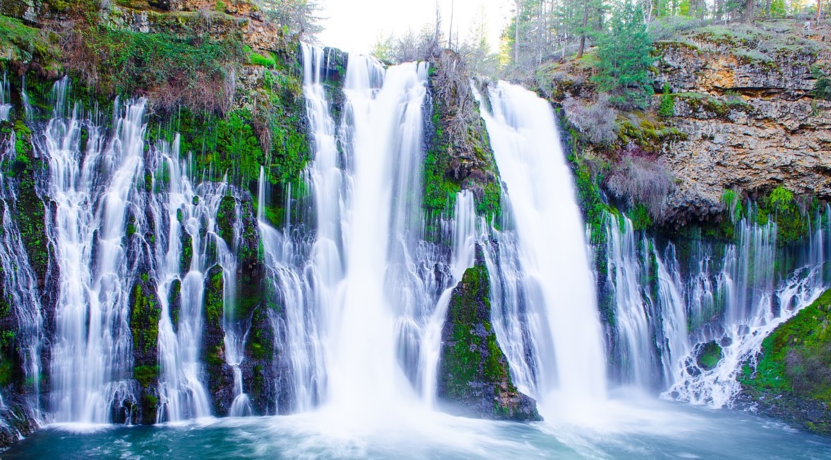 Burney Falls - زیباترین آبشار های جهان