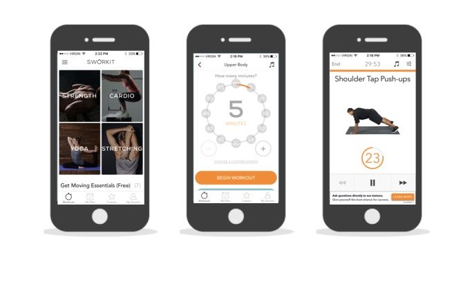 Sworkit Fitness & Workout App - بهترین اپلیکیشن های ورزش