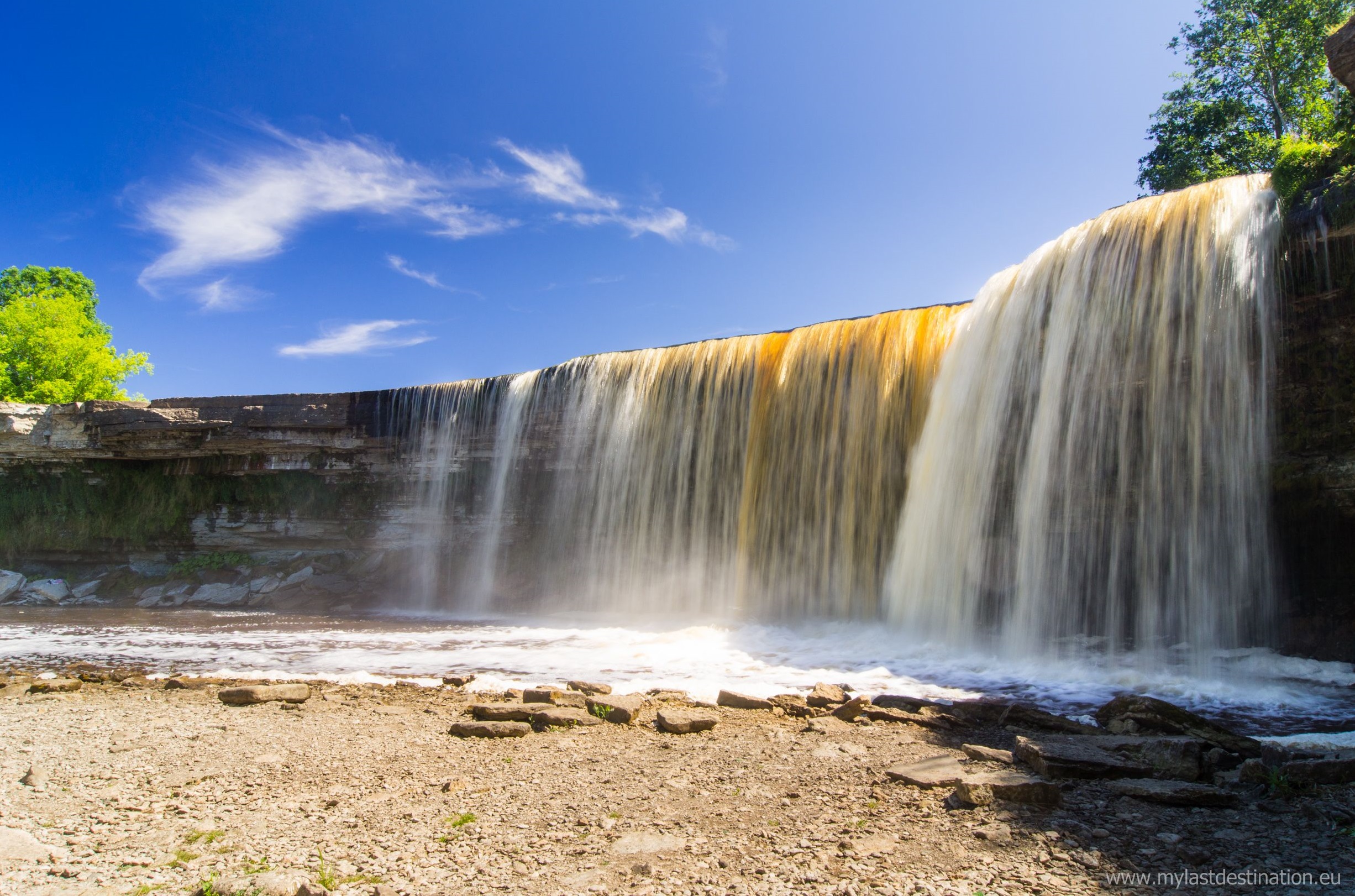 Jägala Waterfall - زیباترین آبشار های جهان