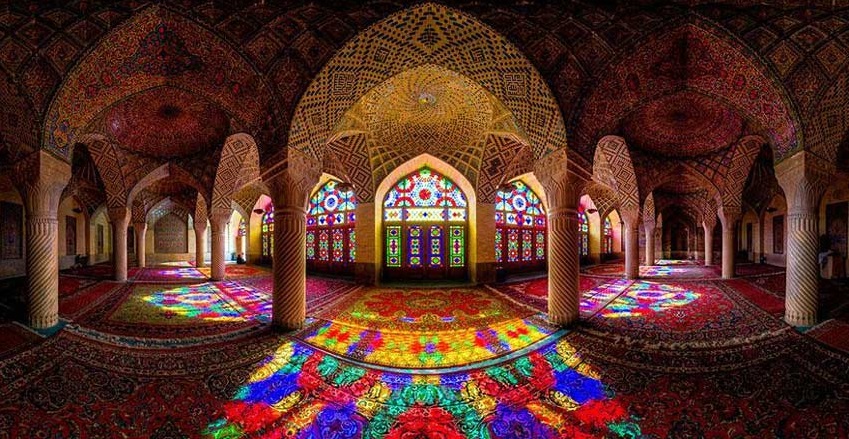 مسجد نصیرالملک - جاهای دیدنی شیراز