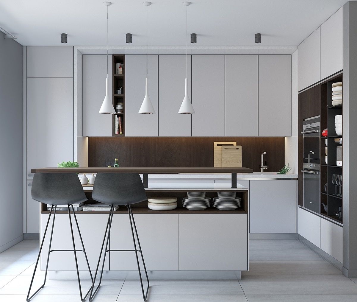 کابینت آشپزخانه - دکوراسیون به سبک مدرن