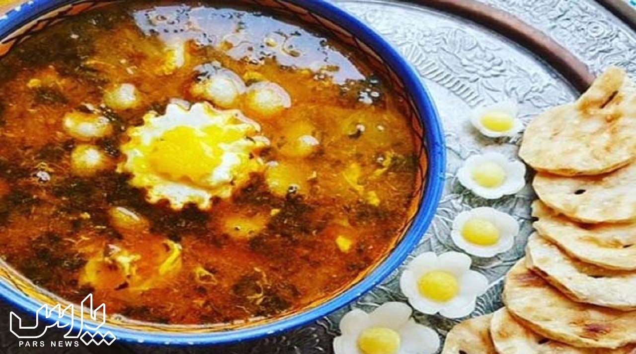 اشکنه تخم مرغ - غذاهای بدون گوشت