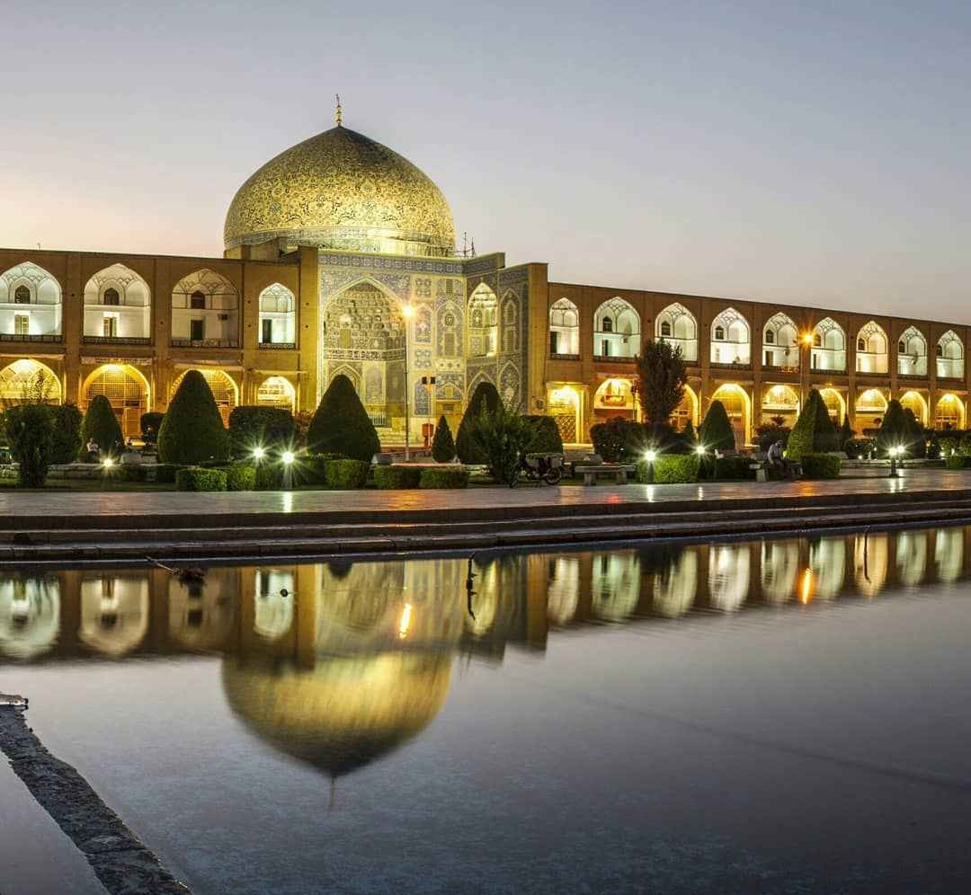 مسجد شاه - عکس میدان نقش جهان