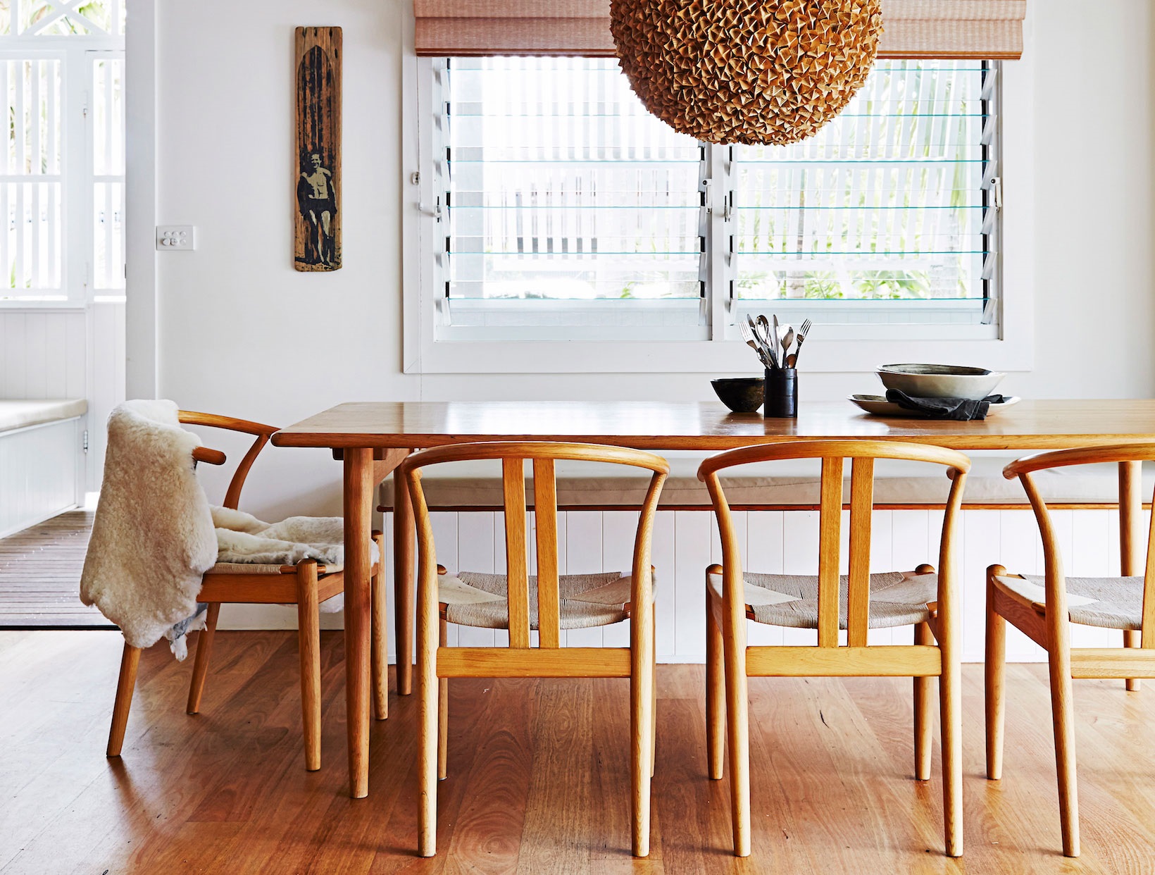 میز ناهار خوری چوبی - مدل میز ناهارخوری شیک