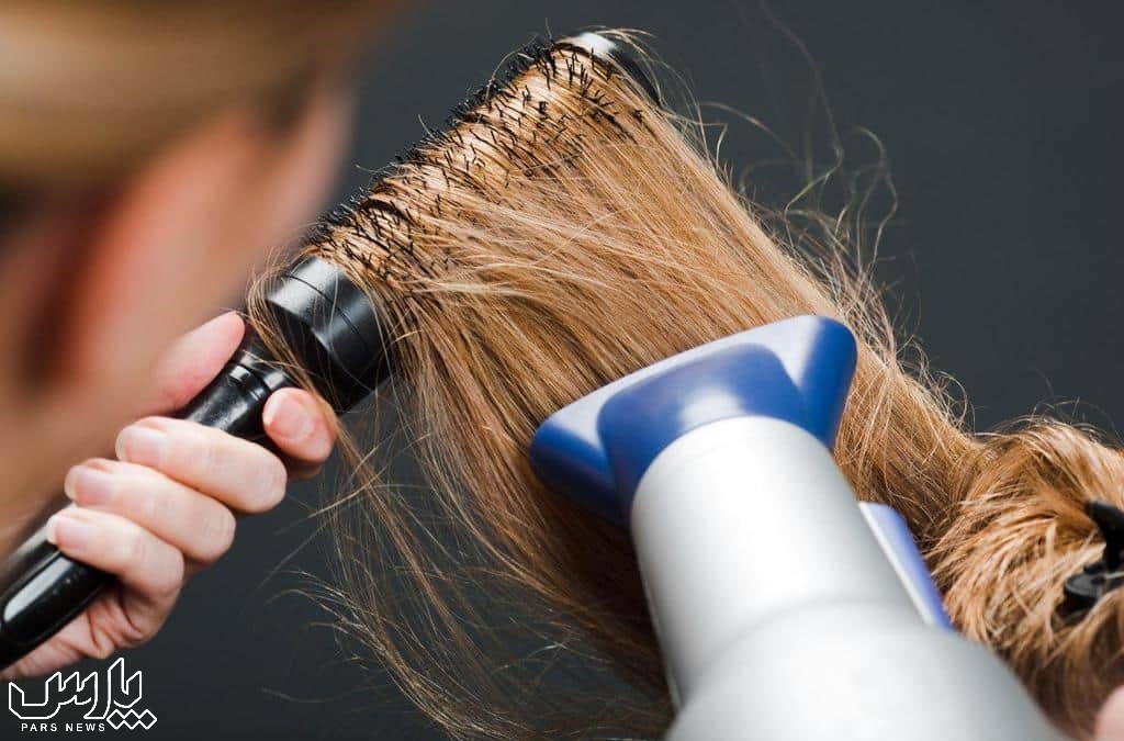 سشوار کشیدن موها - تقویت موهای نازک و کم پشت