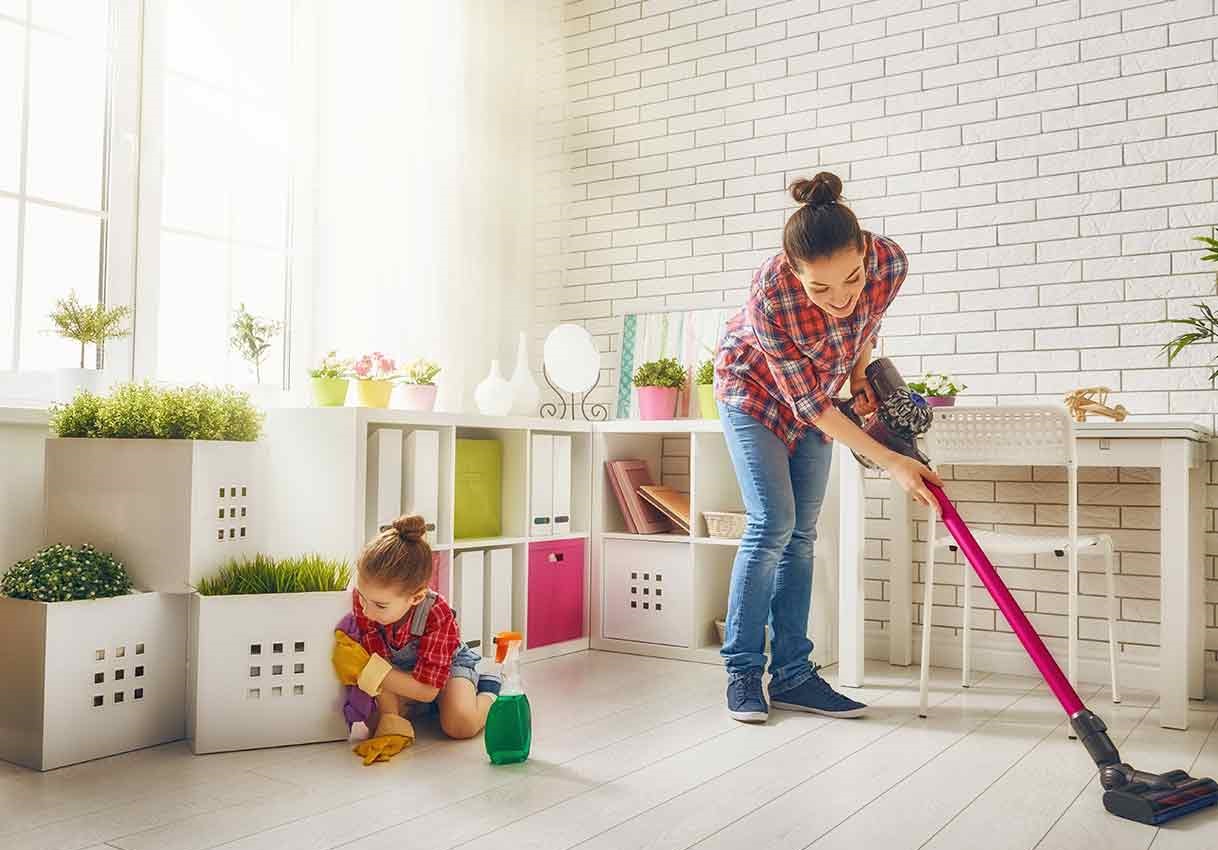 طی کشیدن - راه تمیز نگه داشتن خانه