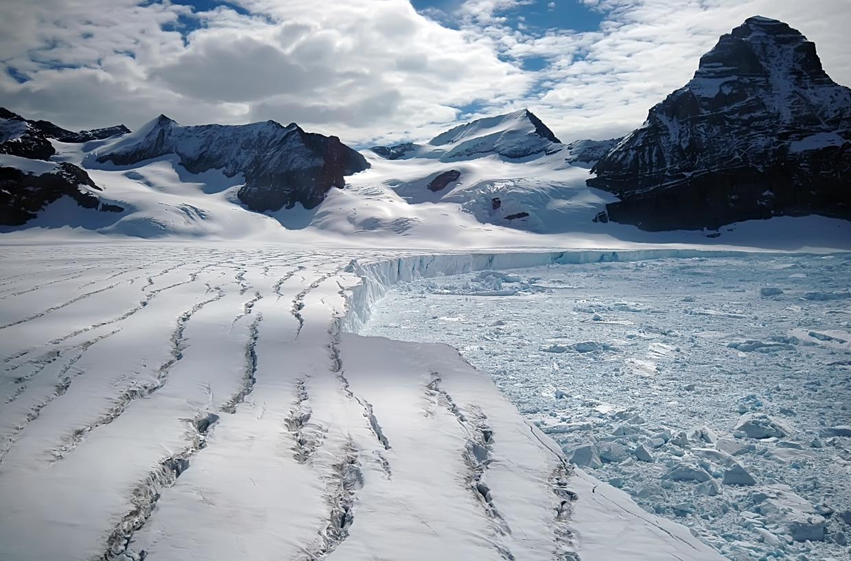 یخ بندان - عکس قطب جنوب