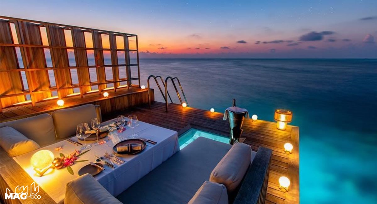 زیباترین جزیره دنیا - عکس جزایر مالدیو