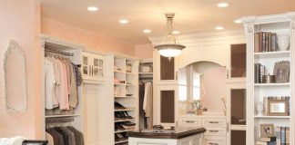 کلوزت روم در اتاق خواب