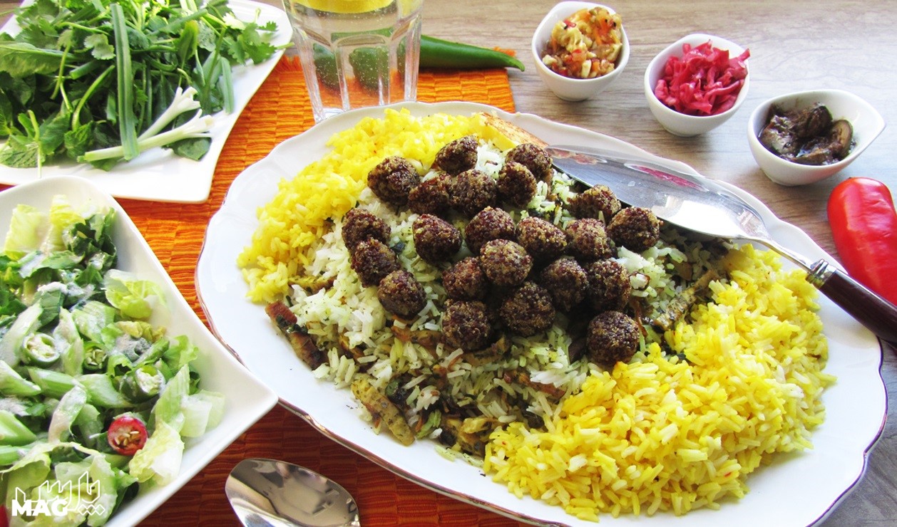 کلم پلو با گوشت چرخکرده - طرز تهیه کلم پلو شیرازی