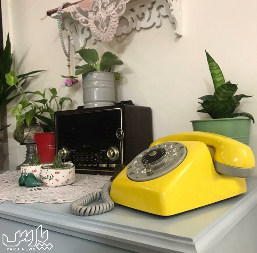 تلفن قدیمی - فضاهای خالی خانه