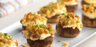 طرز تهیه قارچ شکم پر