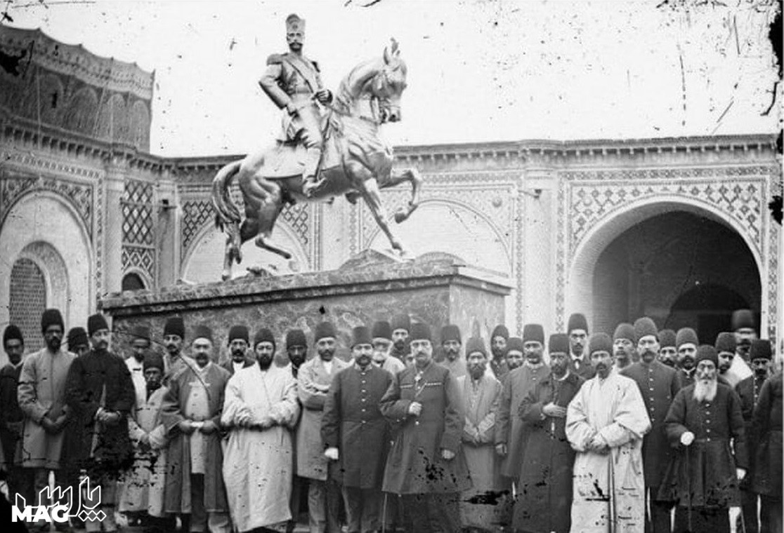 عکس دربار شاه - ایران در زمان قاجار