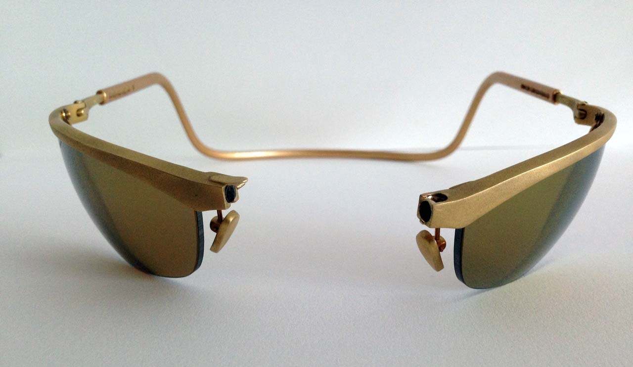 clic gold sunglasses - گران ترین عینک آفتابی دنیا