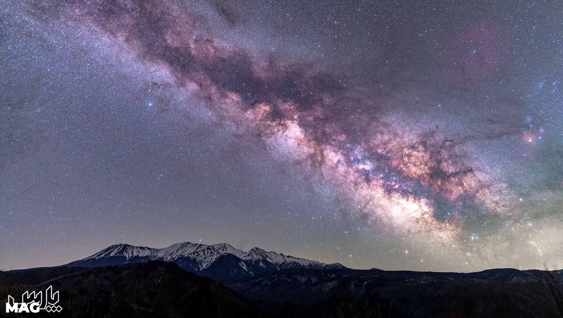 سحابی چیست - کهکشان راه شیری