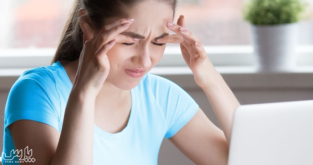 سردرد - درمان خانگی خستگی چشم
