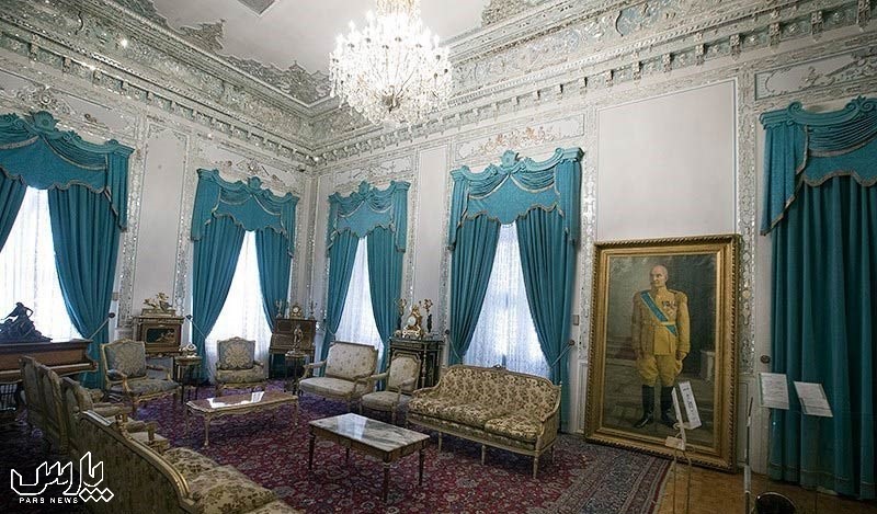اتاق خواب شاه - کاخ سعد آباد تهران