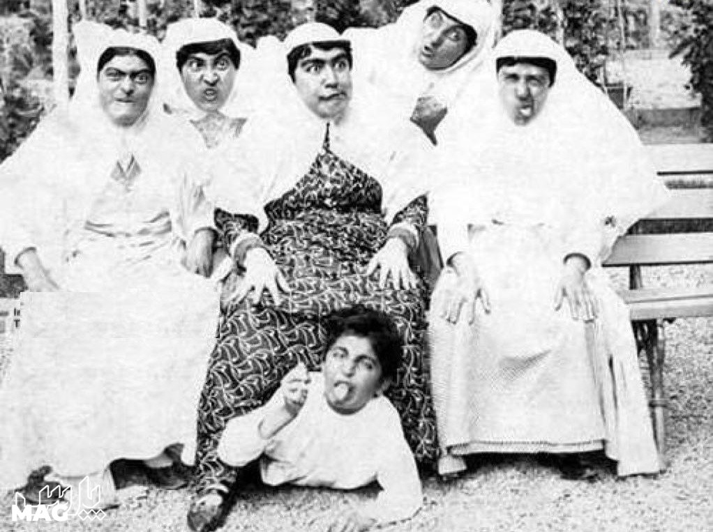 شیطونی زنان حرمسرا - ایران در زمان قاجار