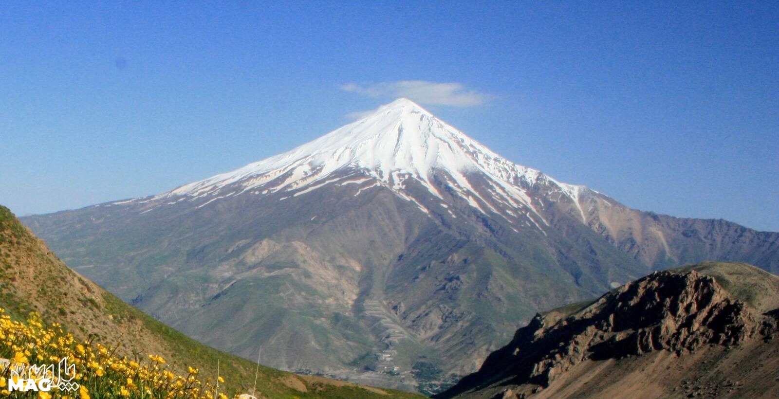زیباترین کوه ایران - عکس قله دماوند