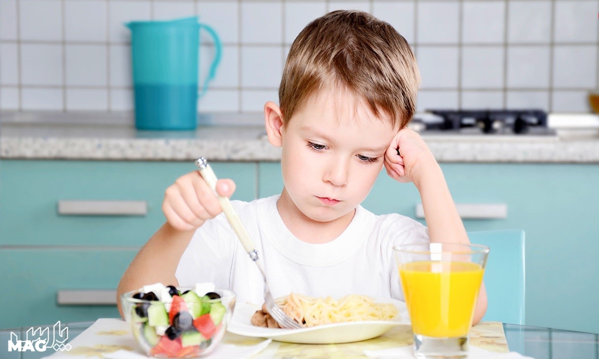 علت بد غذایی کودک - کودک بد غذا