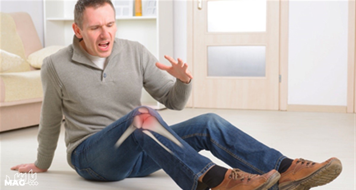 شکستگی زانو - علت زانو درد هنگام نشستن و برخاستن