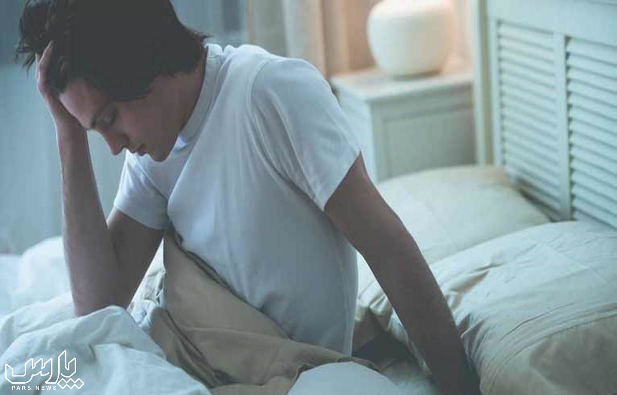 بی خوابی - علت گر گرفتگی بدن مردان