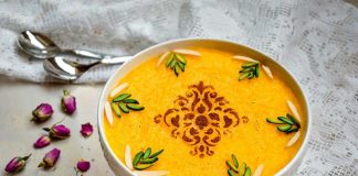 طرز تهیه شله زرد مجلسی