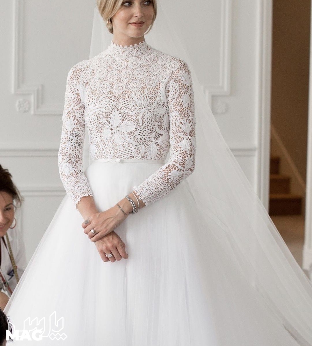 لباس عروس زیبا - مدل لباس عروس پوشیده جدید