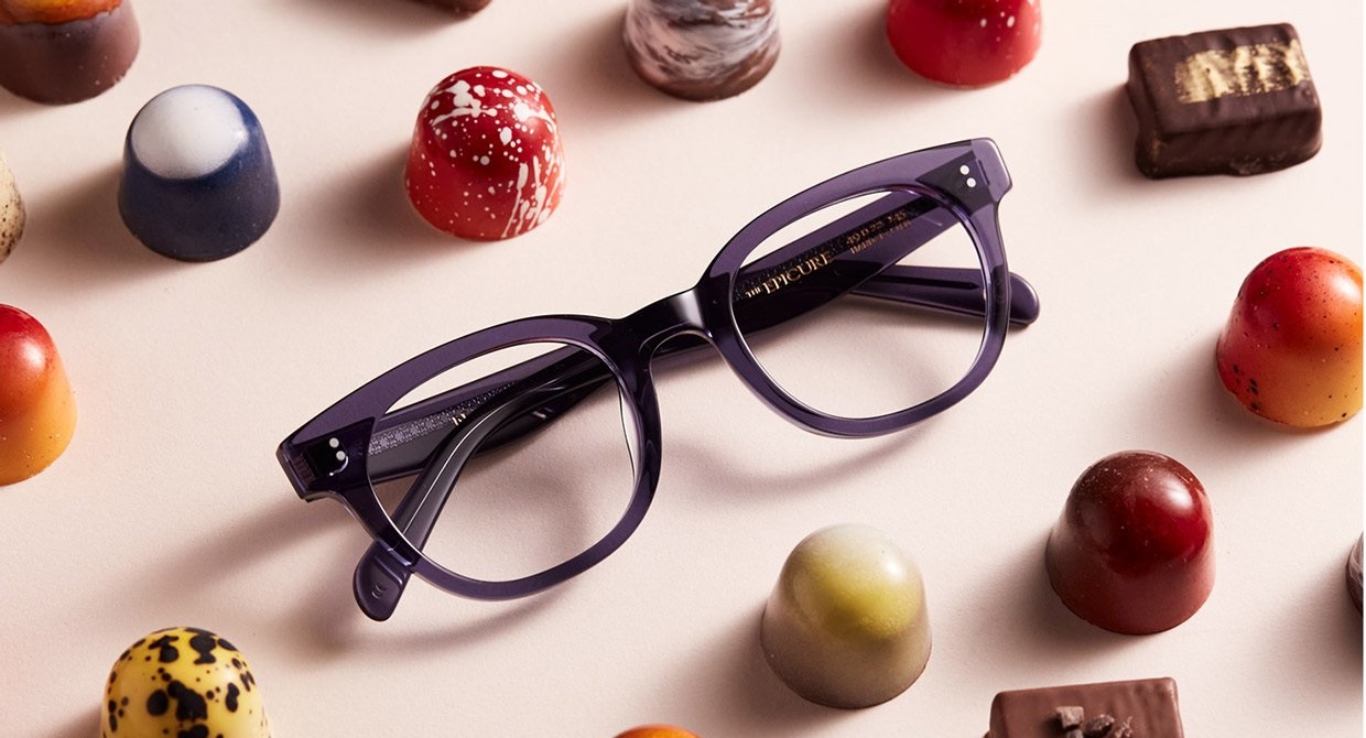عینک طبی فرم رنگی - تنظیم فرم عینک