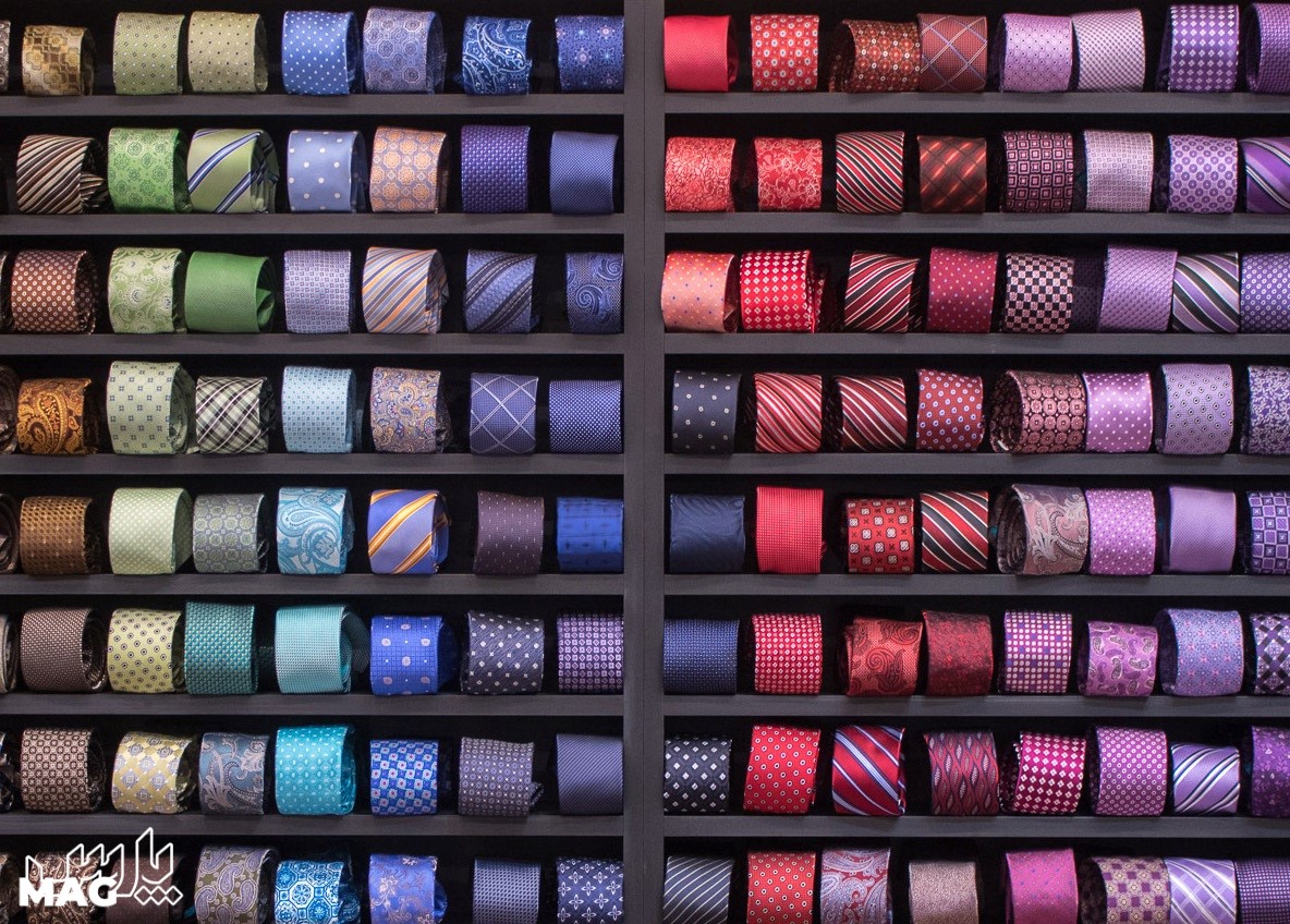 رنگ کراوات - آموزش بستن کراوات مردانه