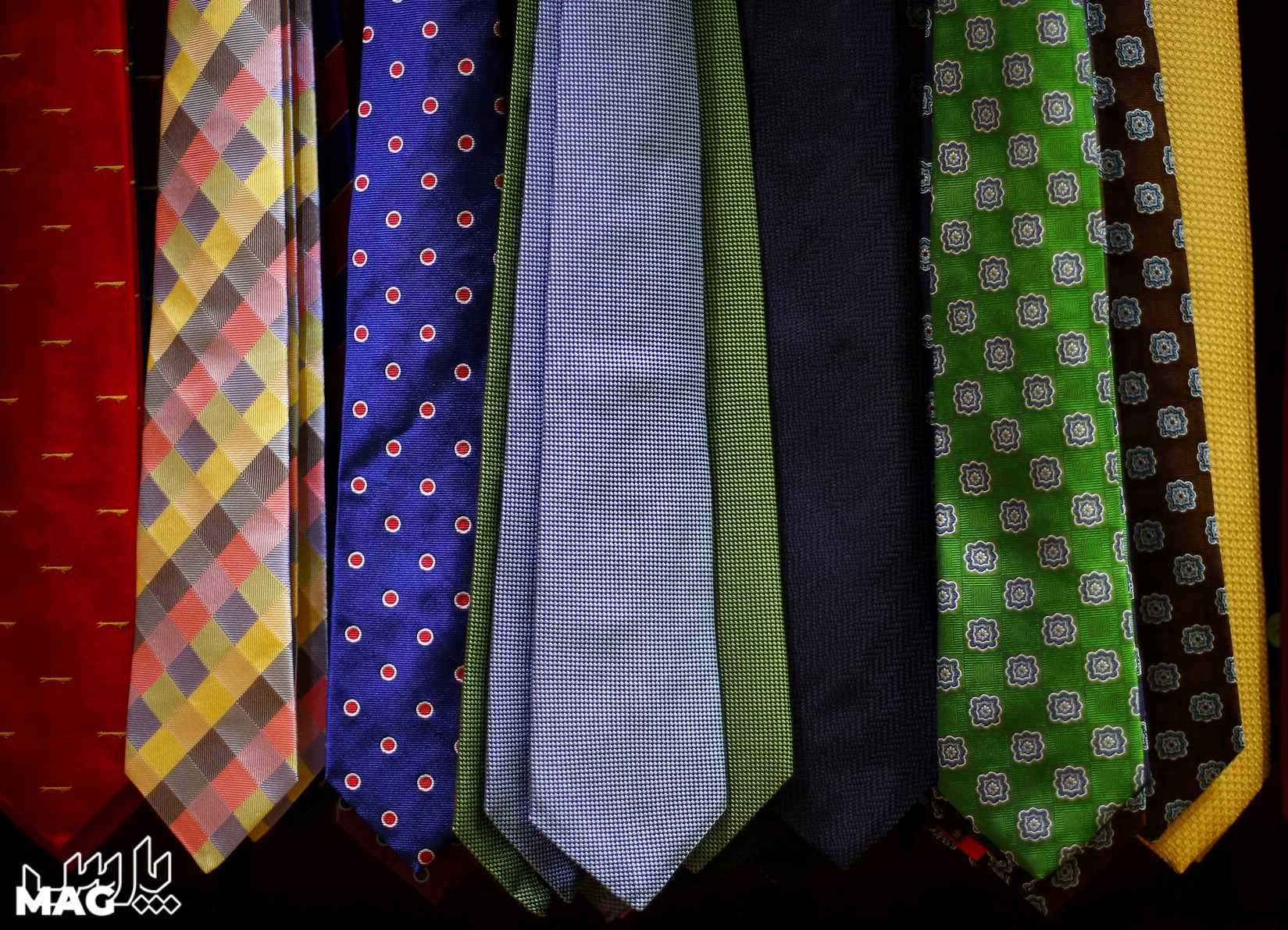 کراوات طرحدار - آموزش بستن کراوات مردانه
