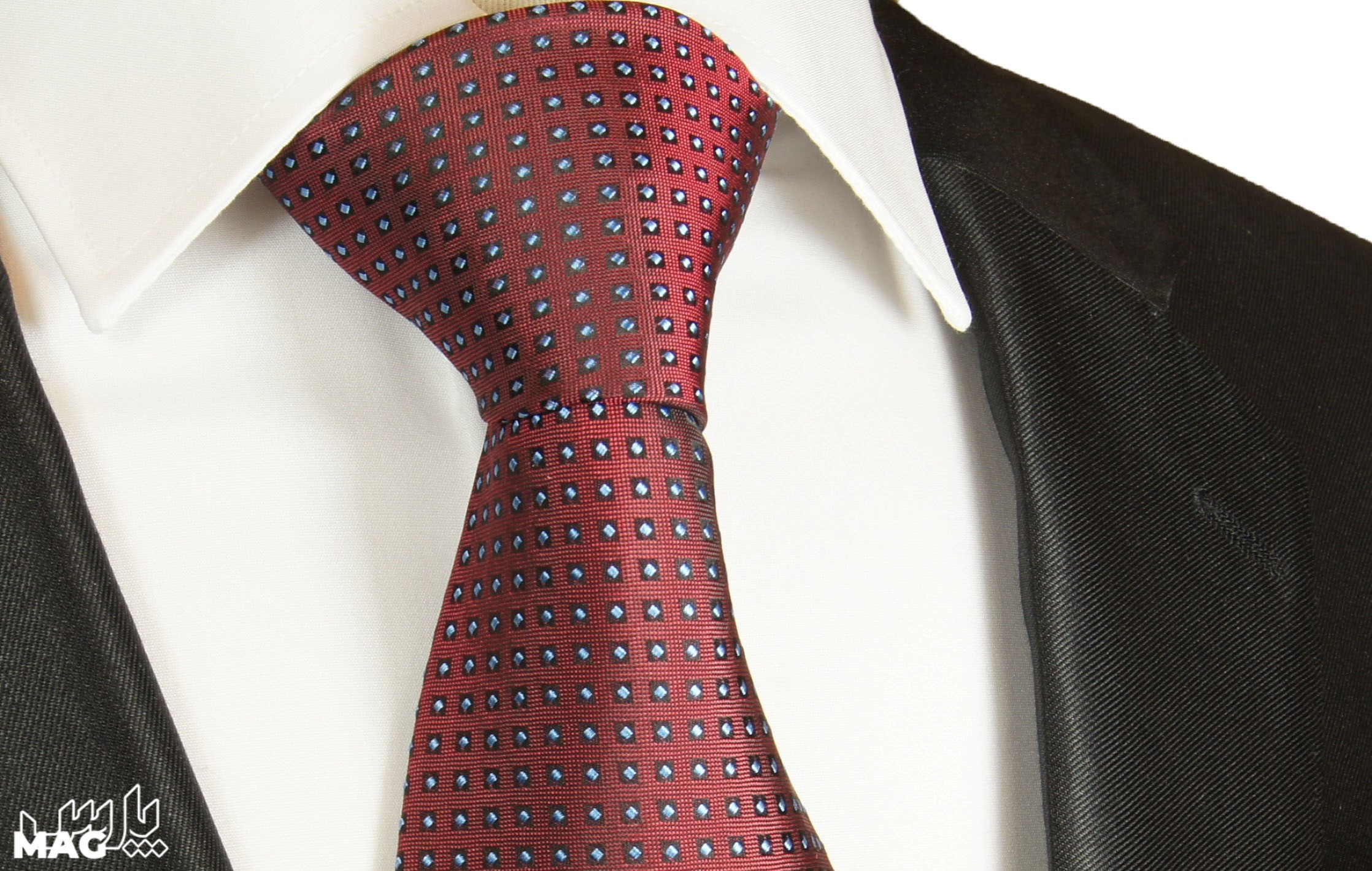 بستن کراوات - آموزش بستن کراوات مردانه