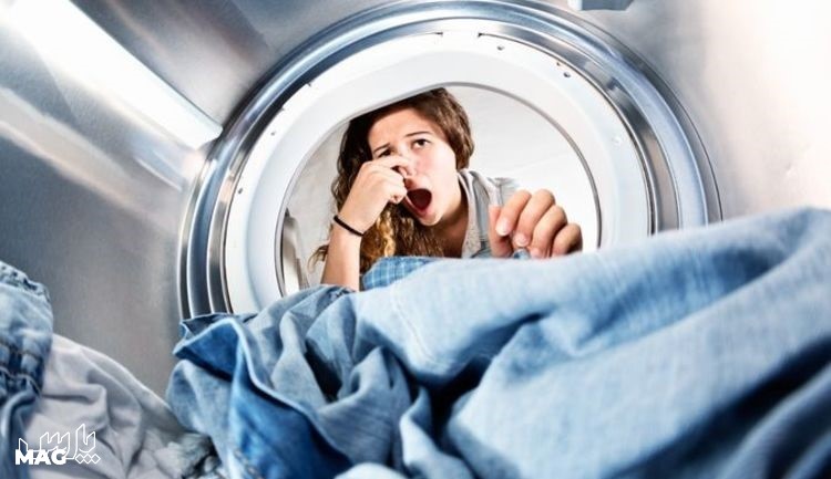 رفع بوی بد ماشین لباسشویی - تمیز کردن ماشین لباسشویی