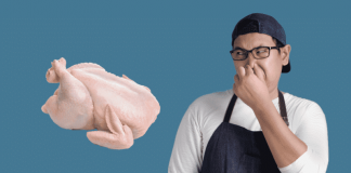 از بین بردن بوی زهم مرغ