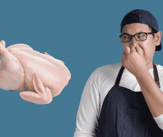 از بین بردن بوی زهم مرغ