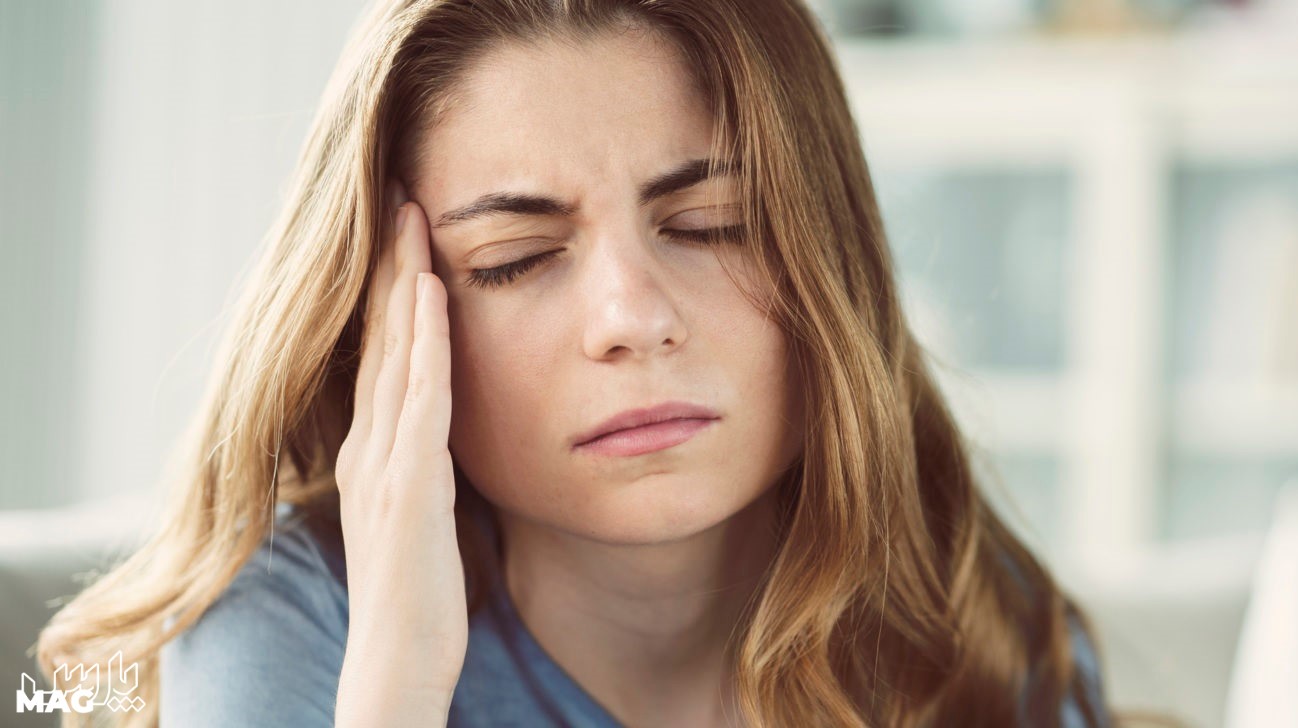 سردرد صبحگاهی - درمان خانگی سردرد پیشانی و چشم