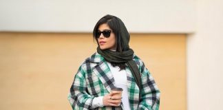 مدل پالتو چهارخونه درشت جدید