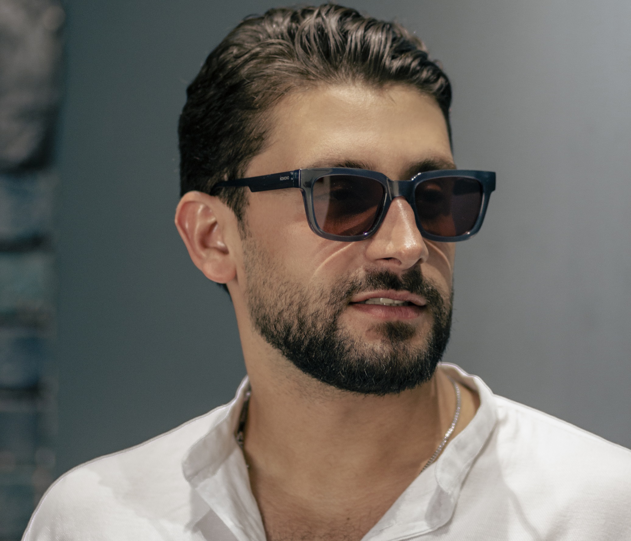 عینک آفتابی مستطیلی مردانه - عینک آفتابی استاندارد