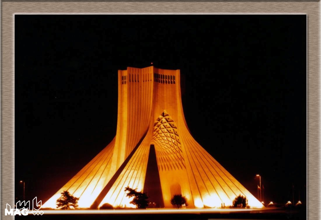 بزرگ ترین میدان تهران - عکس میدان آزادی تهران