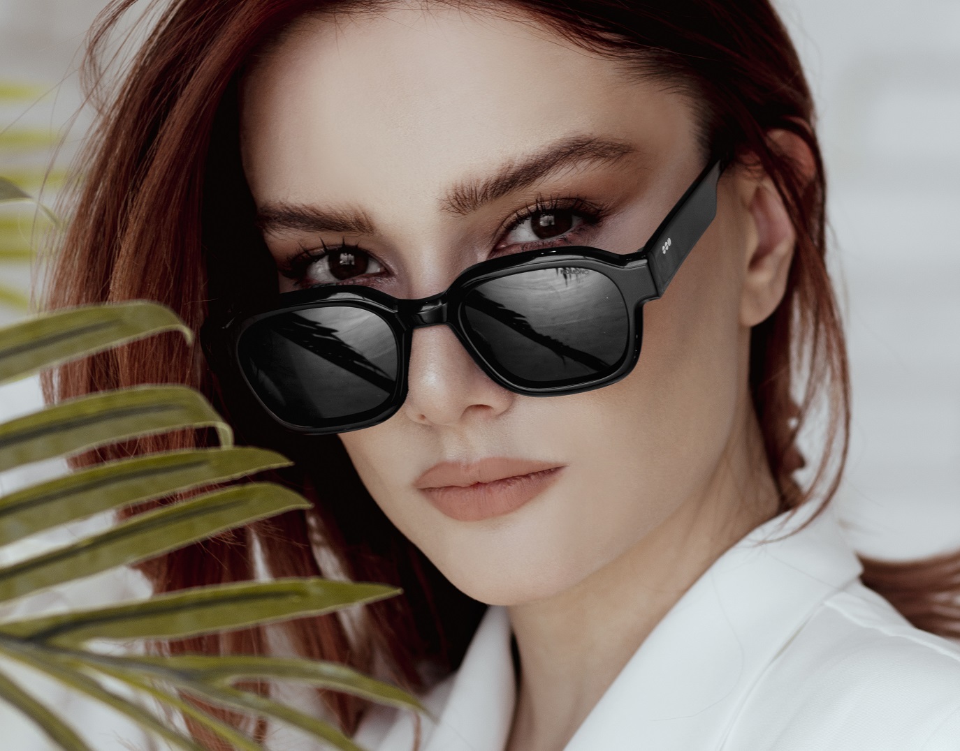 عینک آفتابی مستطیلی زنانه - عینک آفتابی مناسب صورت مثلثی