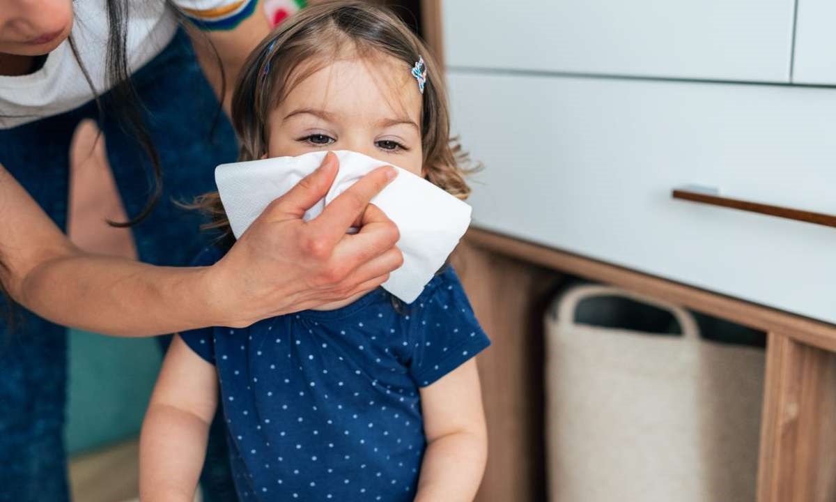سرماخوردگی - درمان گرفتگی بینی کودکان