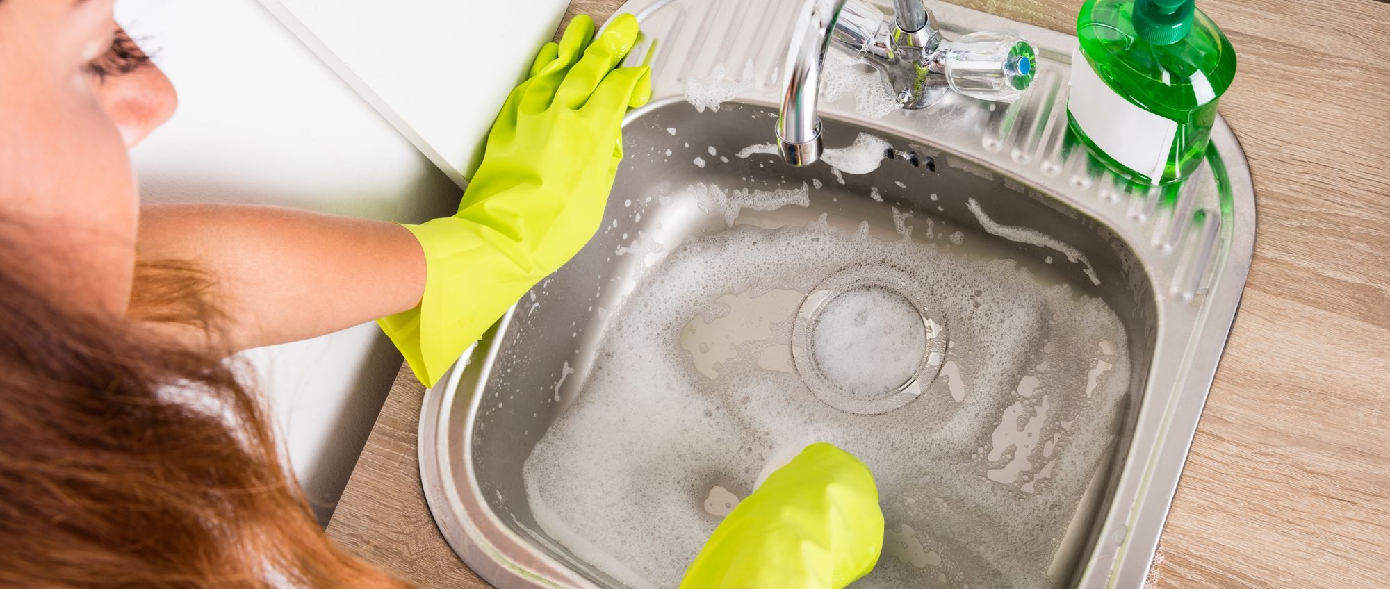 شستن ظرفشویی - تمیز کردن سینک ظرفشویی