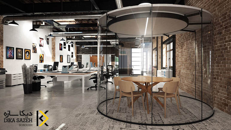 طراحی و اجرای پارتیشن اداری