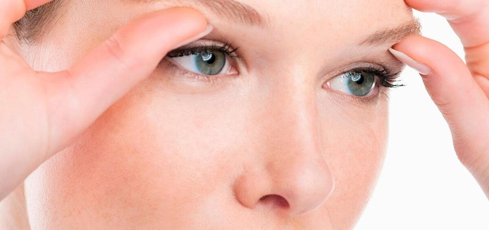 ماساژ پلک - درمان افتادگی پلک